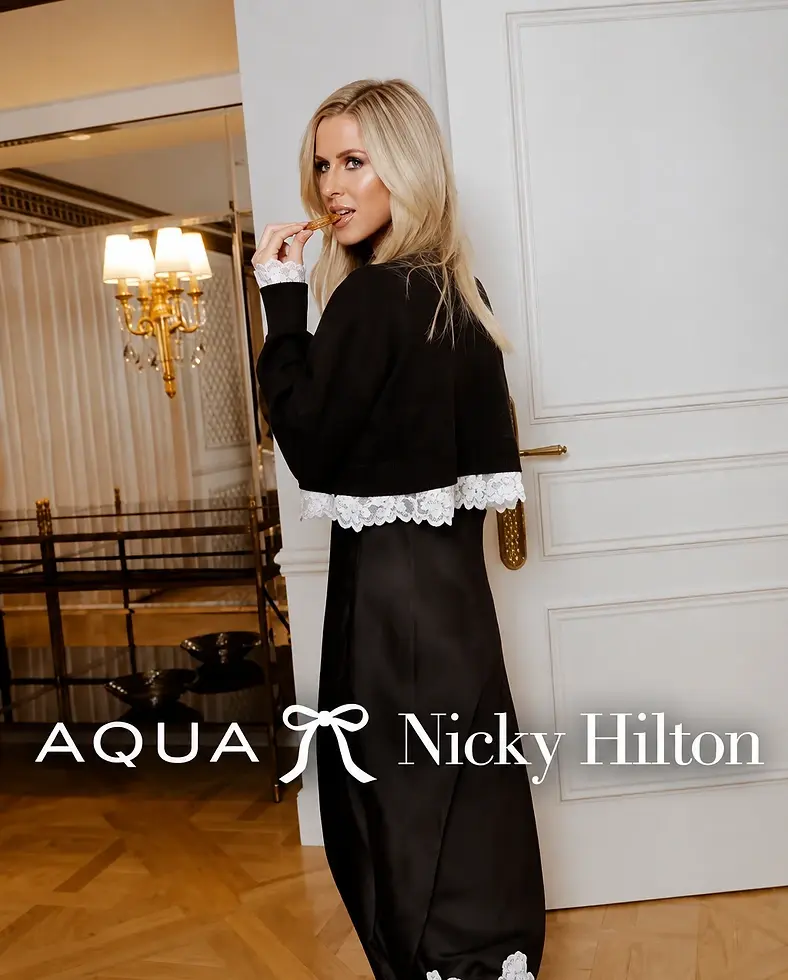 Nicky Hilton — Creator Collaboration · Aqua